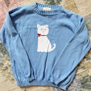 TBBC intarsia sweater 🐱